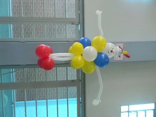 Decoração de balões