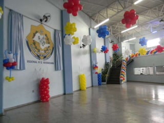 Decoração de balões