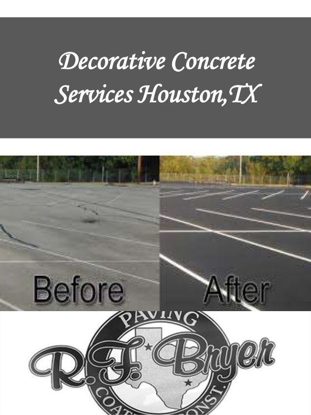 Decorative Concrete Services Houston Tx
