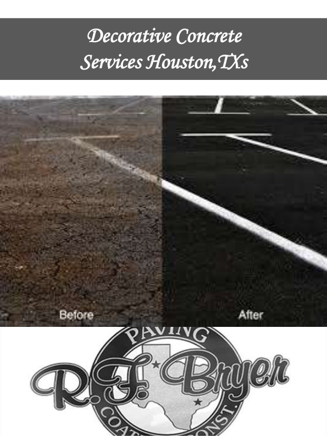 Decorative Concrete Services Houston Tx