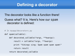 Decorators in Python | ODP | Programming Languages | Computing