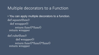 Python Decorators | PPTX