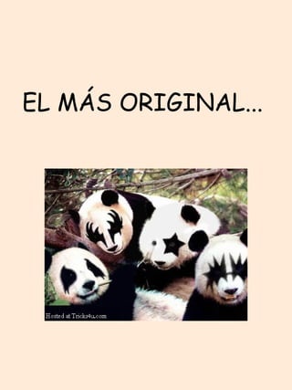 EL MÁS ORIGINAL...  
