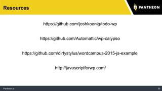 Decoupled Architecture and WordPress | PPTX