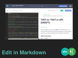 Edit in Markdown
 