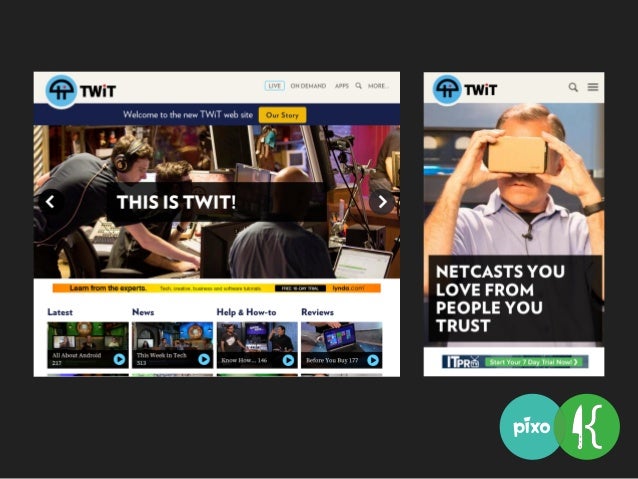 Why TWiT.tv wanted a 
Content as a Service architecture
 