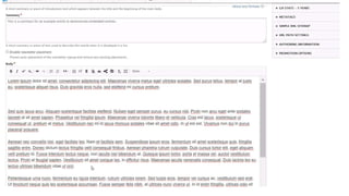 Video of embedding an entity
 