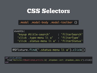 Decoupling the Front-end with Modular CSS | PPT