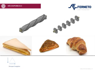 DécoupoirTriangulaire
DÉCOUPOIRSECC
TABLEDEDÉCOUPE MCF | 14
 