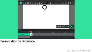 Présentation de l’interface
Julien Devriendt - CC BY-SA-NC
 