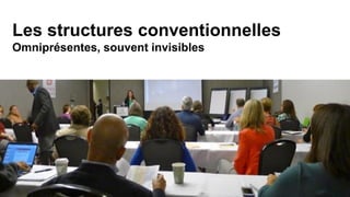 Les structures conventionnelles
Omniprésentes, souvent invisibles
 