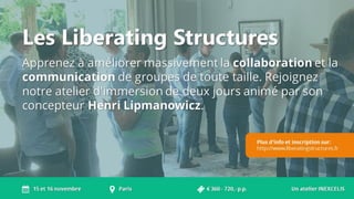 A la découverte des Liberating Structures