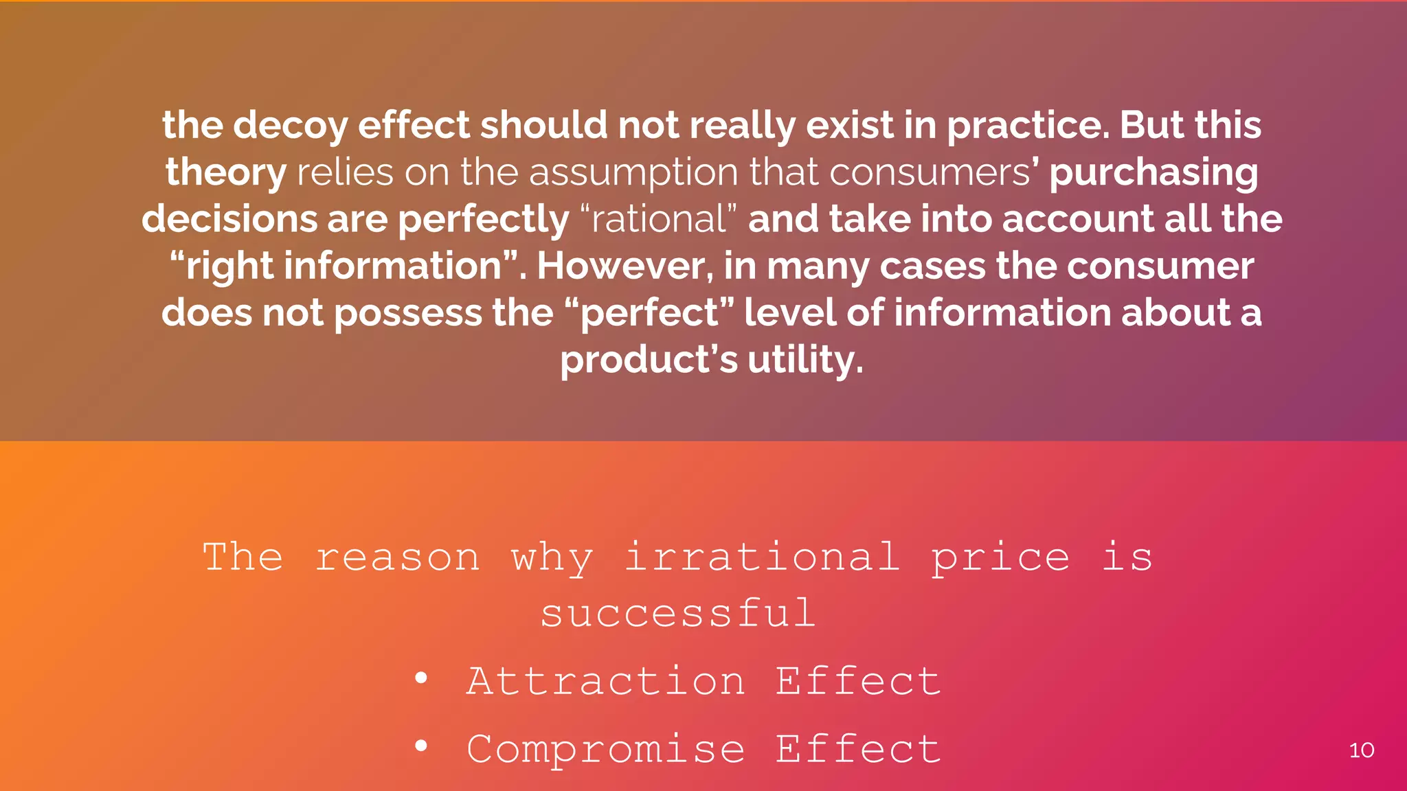 Attraction effect vs compromise effect 60 photos - Arptravels.com
