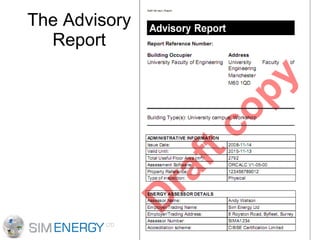 The Advisory Report 