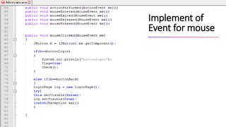 Gym Management System Using Java | PPTX