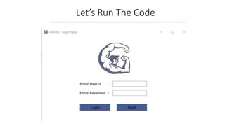 Gym Management System Using Java | PPTX