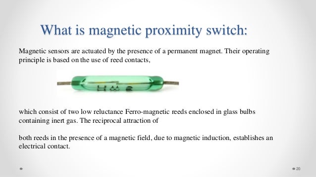 proximity sensor magnetic proximity sensor how it works