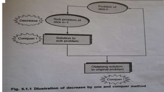 Decrease and conquer technic