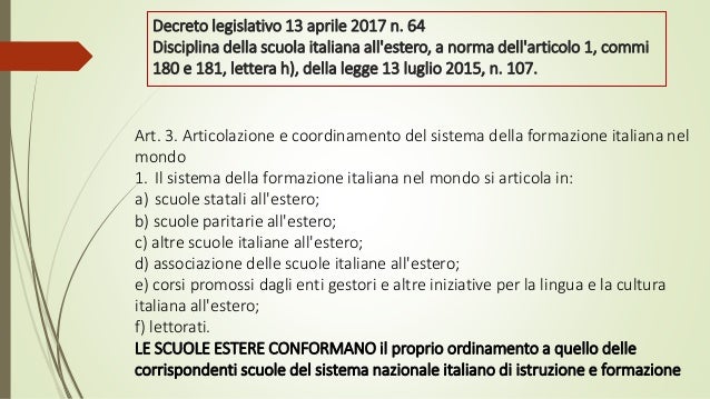 Legge 107 Del 2015 Sintesi Pdf Decreti attuativi legge 107