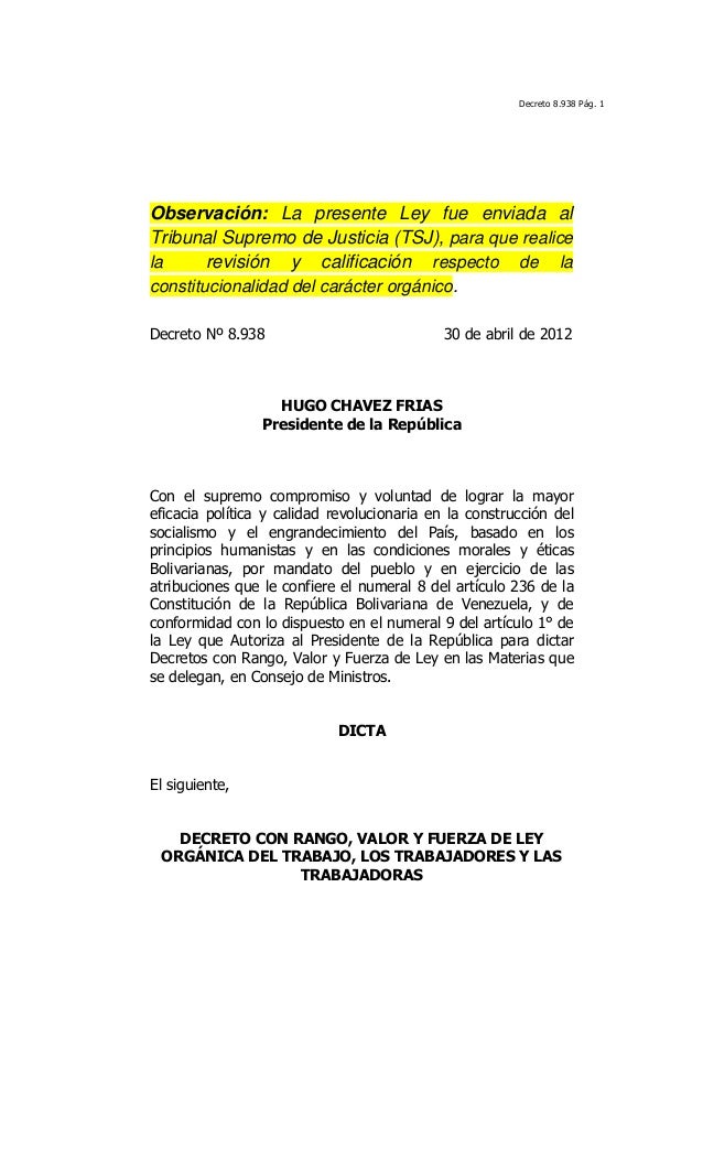Decreto ley-organica-del-trabajo-venezuela-30 abr2012