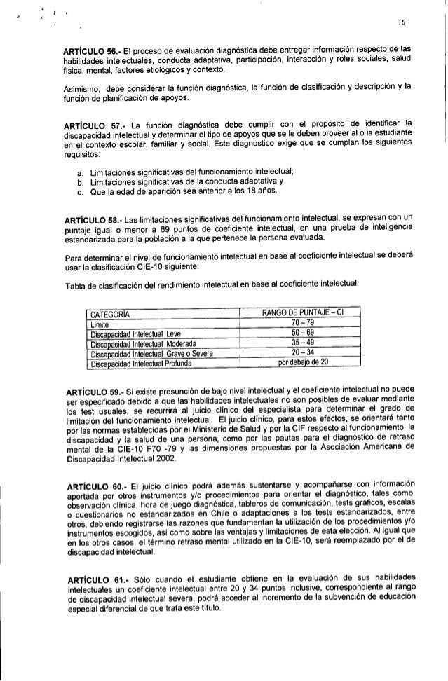 Decreto 170 Profesionales Que Evaluan - Decreto170