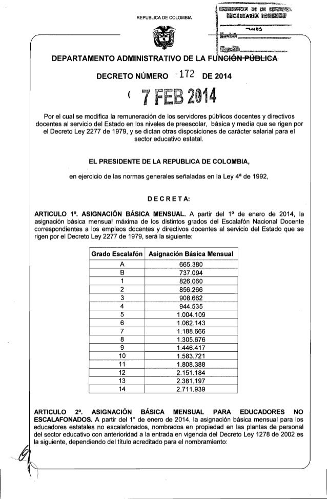 Decreto 172 Del 07 De Febrero De 2014 2277