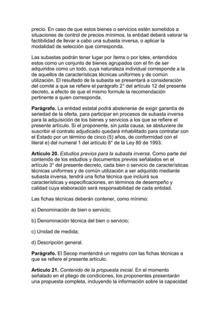 Decreto 2474 de 2008