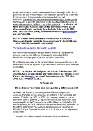 Decreto 2474 de 2008