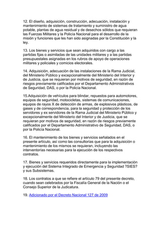 Decreto 2474 de 2008