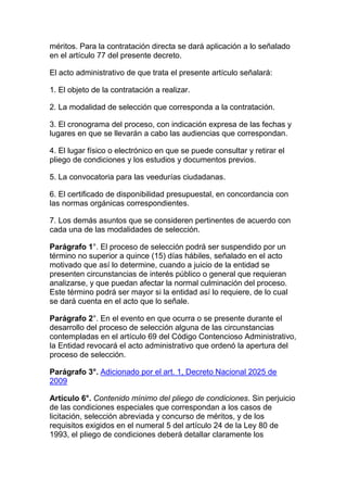 Decreto 2474 de 2008