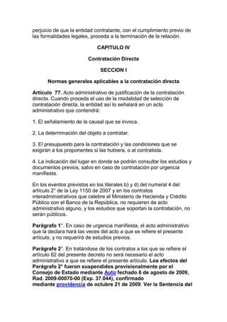 Decreto 2474 de 2008