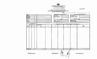F.C.- 9.1
Entidad
Unid. Jerai<l
Repartición
D~dencia
Area
Cuenta
Subcuenta
€
INSTRUMENTO (10)
::;; FECHA TIPO N'
~
(14) TOTALES
(3)
CERTIFICACIÓN
N'
(11)
:PRESIDENCIA DE LA REl'ÚBLICA
JMini.;t•edo do Had.,.,.da
. Amn::o al Decreto N' 477~
HOJA DE COSTOS DE INVERSIONES
CONTROL DE ETAPAS DEL PROCESO DE CONSTRUCCIÓN
CONVENIOS INTERINSTITUCIONALES
Anexo B-06-13
Lugar: ( 1) 1.-
a)
Liquidación de Costos por Administración (4)
Por mano de obras...... Gs. 1-·---------1-
Por materiales.......... Gs.
1 1Por gastos indirectos.... Gs. 1---------1
Gs.
(7)
(;ctowl 1 1
Importe de la contratación adjudicada (5)
Por construcción ...... Gs.
Por instalac.en Gral...Gs.
Por equipam. en Gral.Gs.
Valor Total .......Gs.
Fecha de Iniciación
Fecha de Terminación
(8)
PROCESO DE LOS CERTIFICADOS DE OBRAS 1121
b) e) d) e) TOTAL
(13)
~
1 1
1
/
~ t
/
(2)
1
 