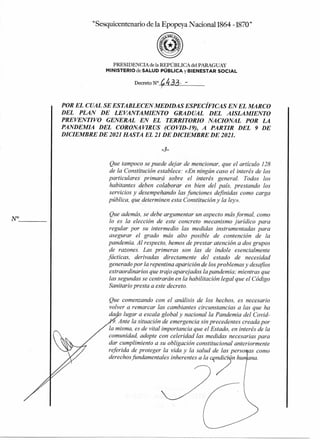 "Sesquicentenario de la Epopeya Naciona11864 -1870"
PRESIDENCIA de la REPÚBLICA del PARAGUAY
MINISTERIO deSALUD PÚBLICA yB...