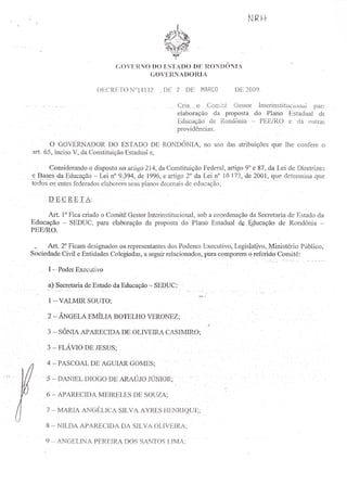 Decreto nº 14112 - 02.03.2009