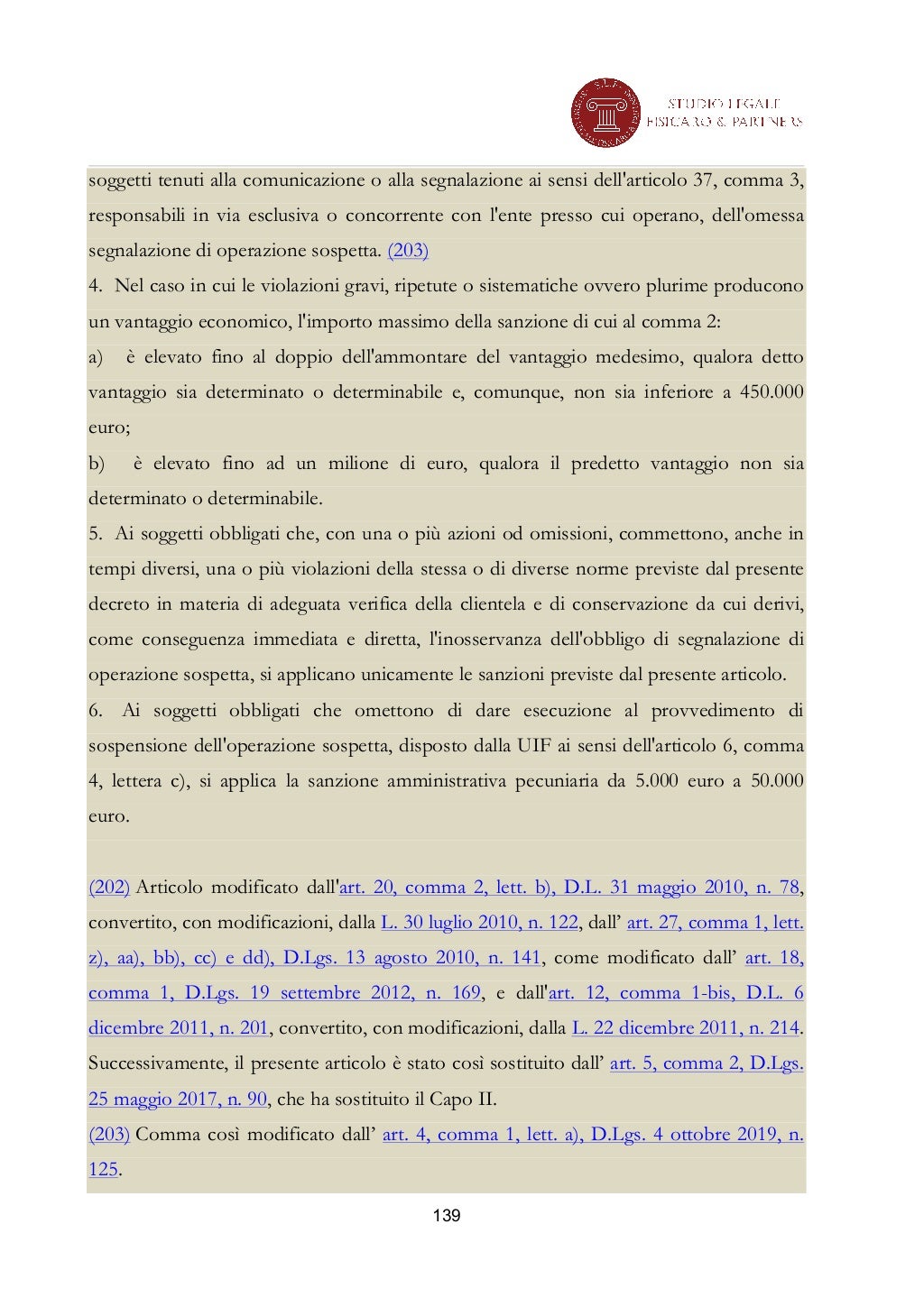 Decreto legislativo 231 del 2007 integrato