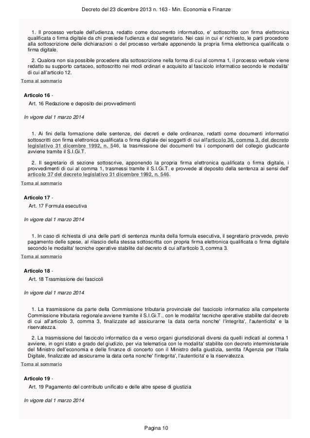 Pec Nel Processo Tributario