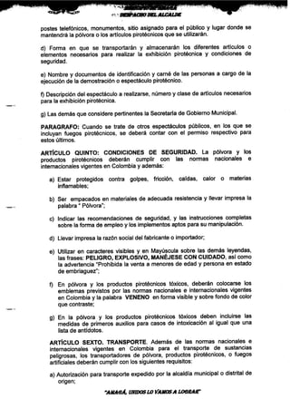 Decreto pólvora