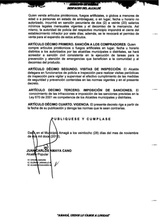 Decreto pólvora