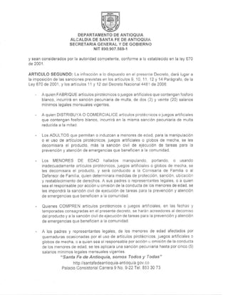 Decreto polvora 