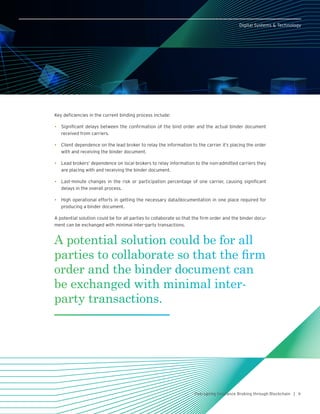 Decrypting Insurance Broking through Blockchain | PDF