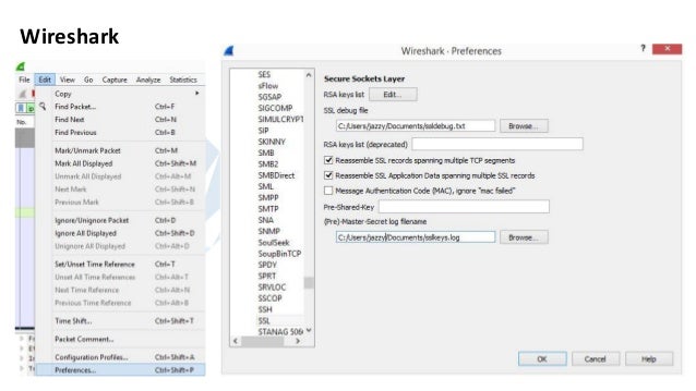 decrypt https traffic wireshark