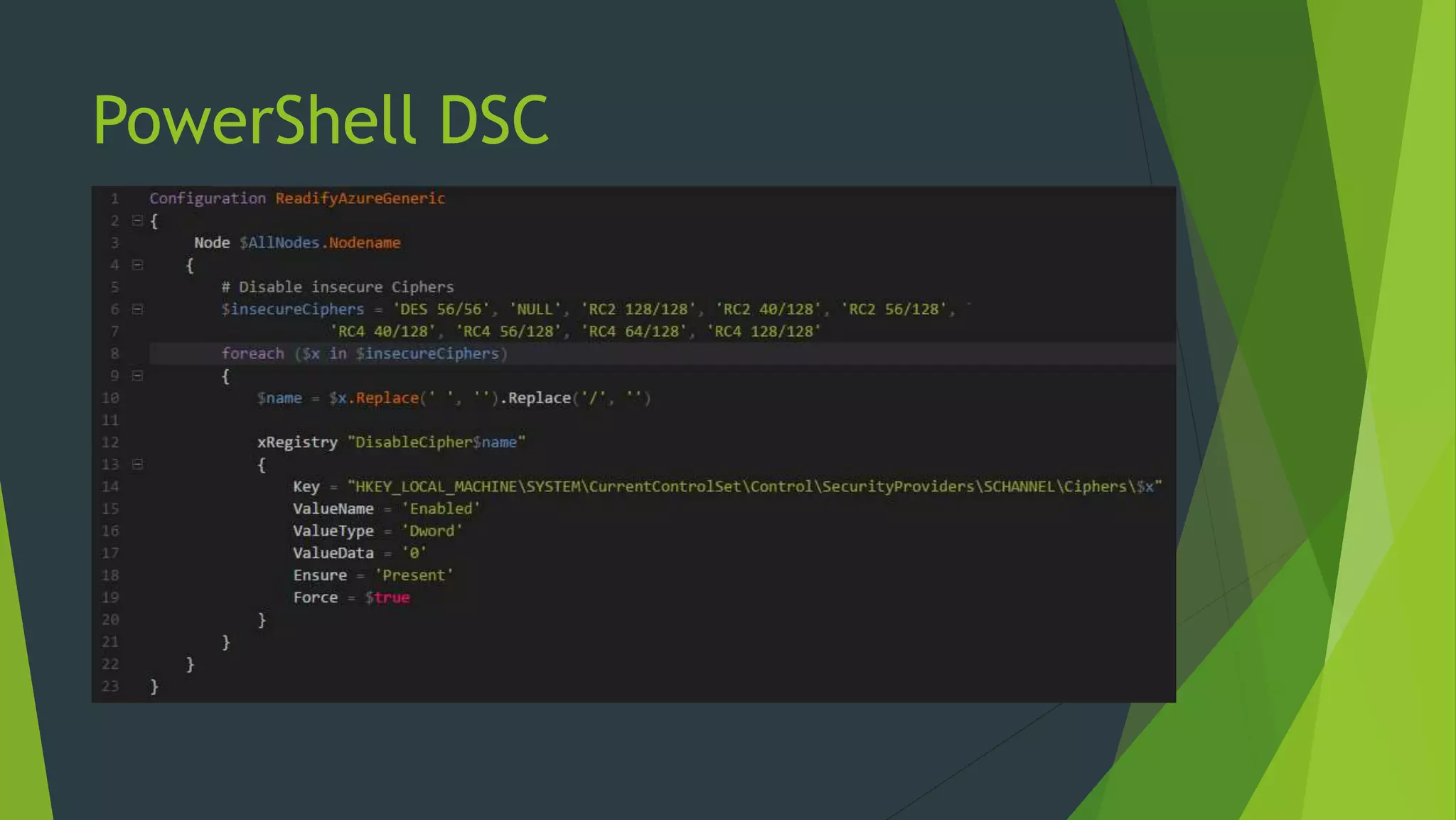 PowerShell DSC
 