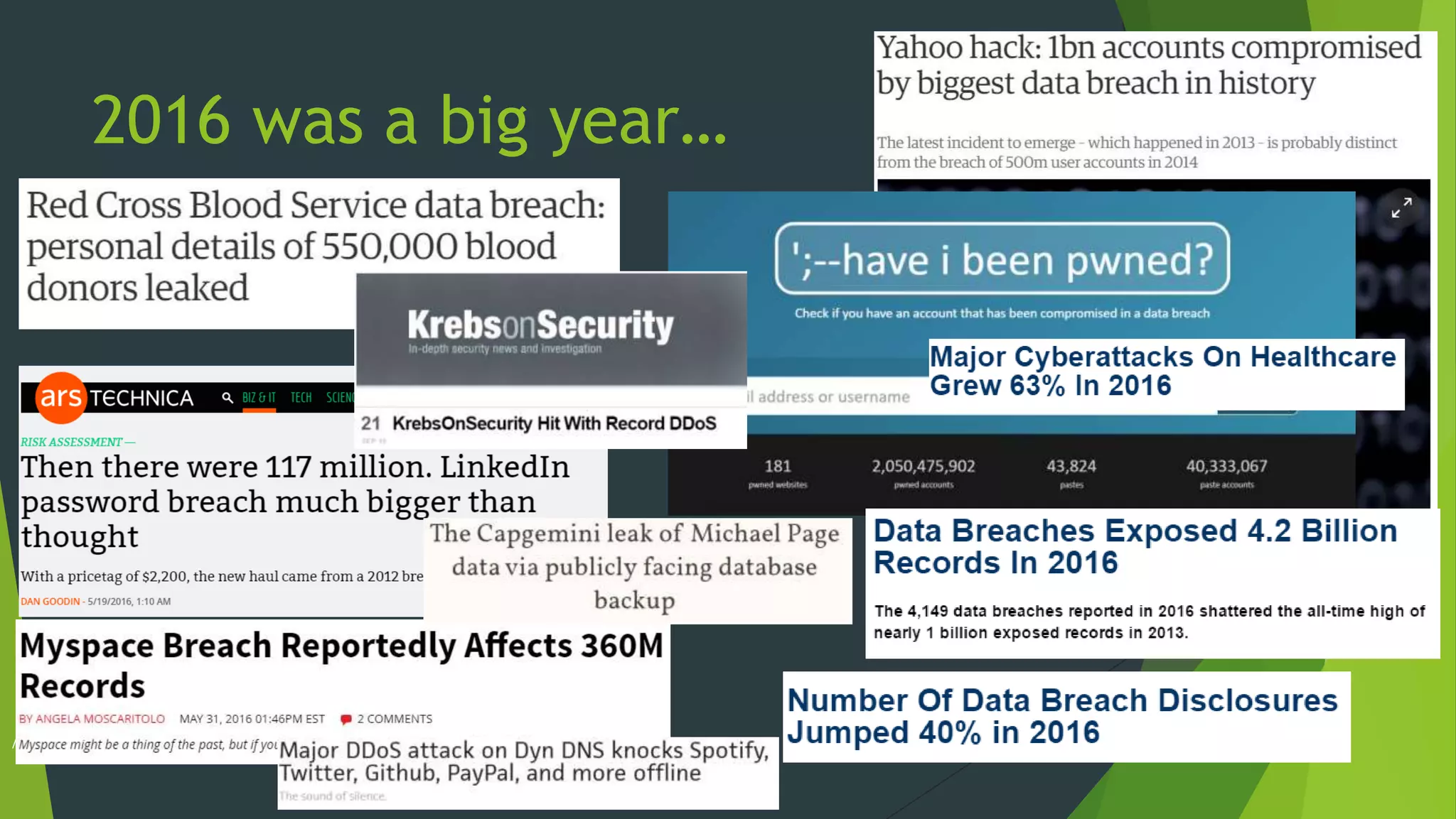 2016 was a big year…
/ Copyright ©2017 by Readify Limited 2
 