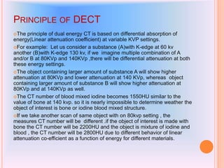 Dual Energy CT | PPTX
