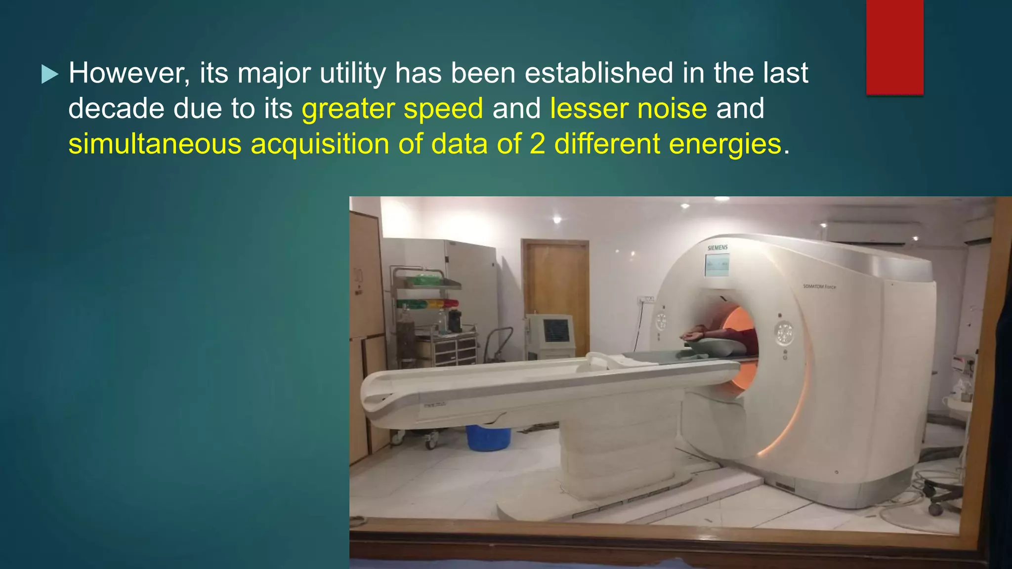 APPLICATION OF DUAL ENERGY CT IN EMERGENCY RADIOLOGY | PPTX