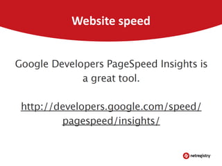 Website speed

 