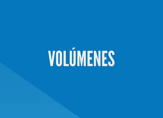 VOLÚMENES
 