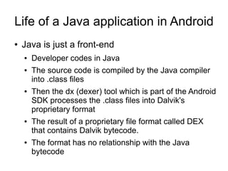 Dex Bytecode Image The dedexer disassembler | PDF