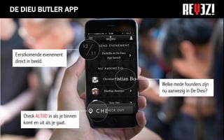 DE DIEU BUTLER APP 
 