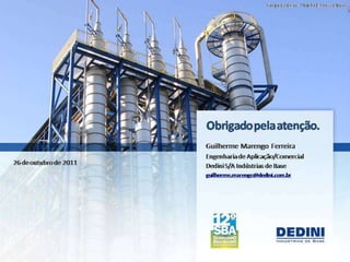 Dedini fermentec sba 2011 - concentração de vinhaça
